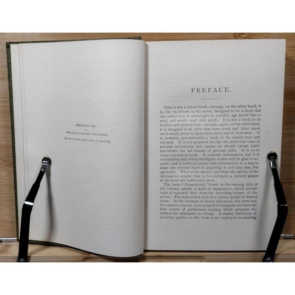 Wilkinson's Foreign Classics in English LATIN CLASSICS Vol. ONE by William Cleav